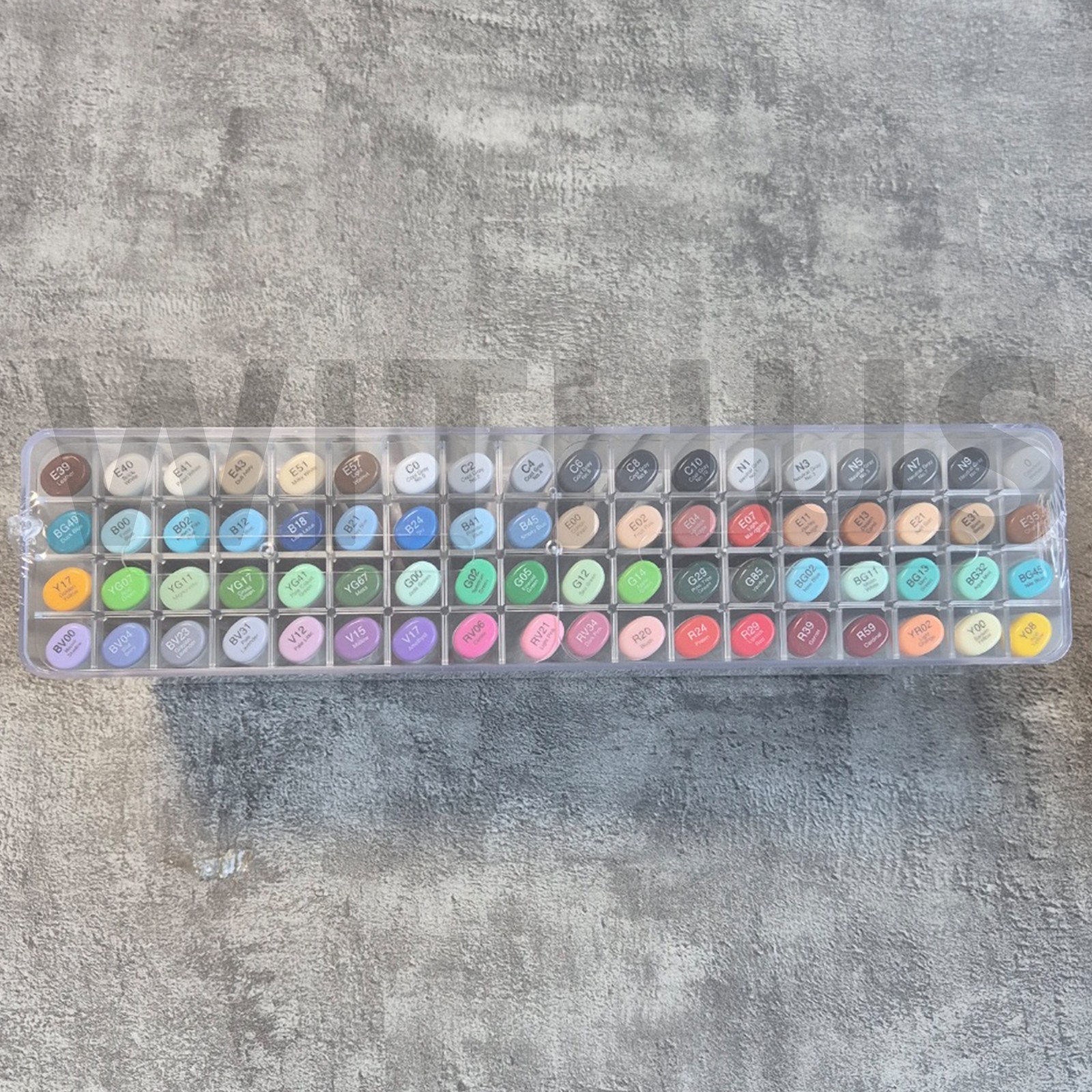 Copic Marker 72 Piece Sketch Set B (Twin Tipped) – Artist Markers Anime Comic