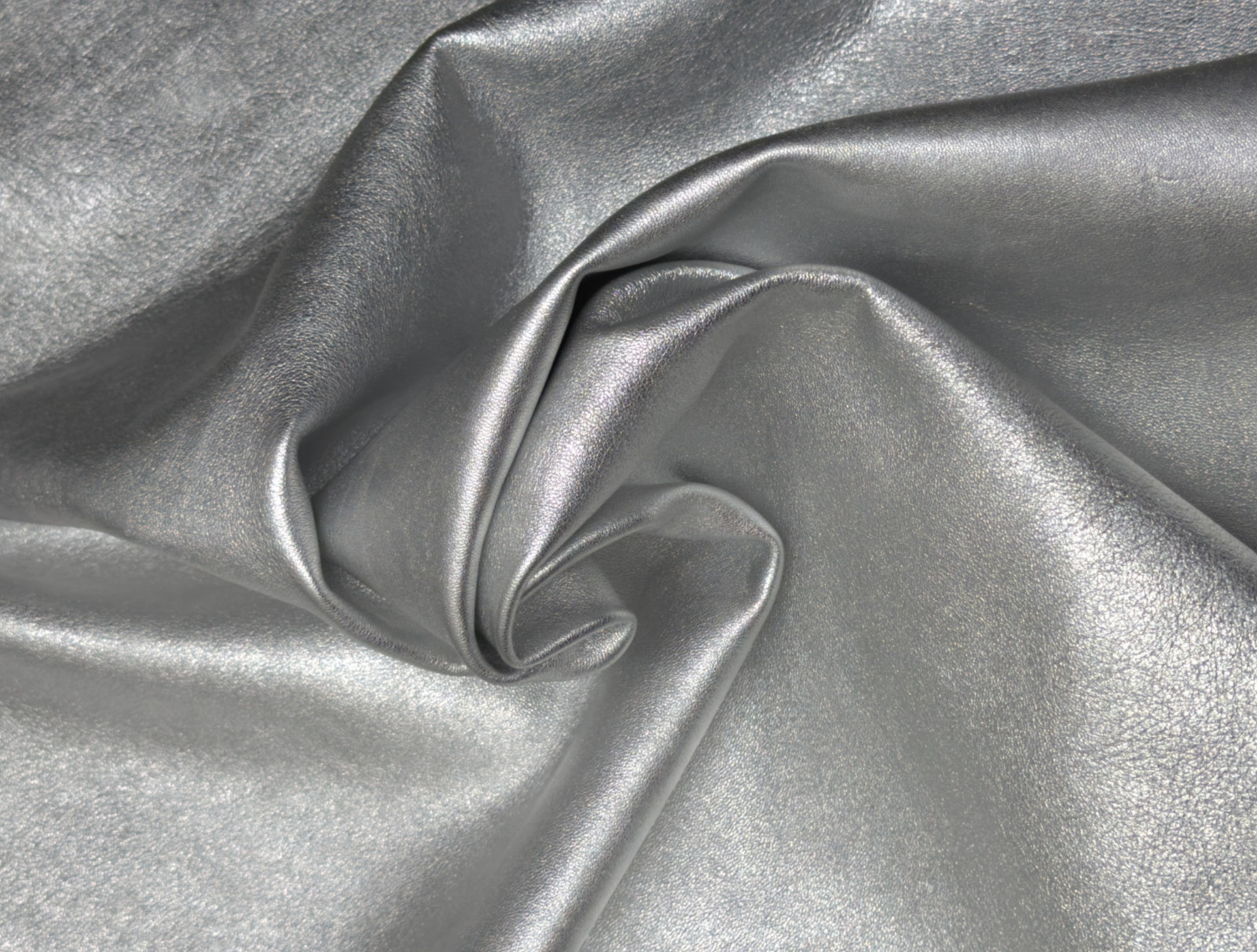 BEST Quality Hides Lambskin Soft Leather Hide skin skins Metallic Silver 6sqft