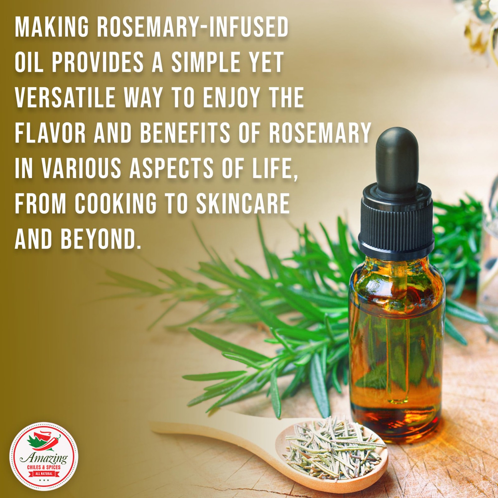 Dried Rosemary Leaves, 3 oz. Premium All Natural Herbs and 3oz