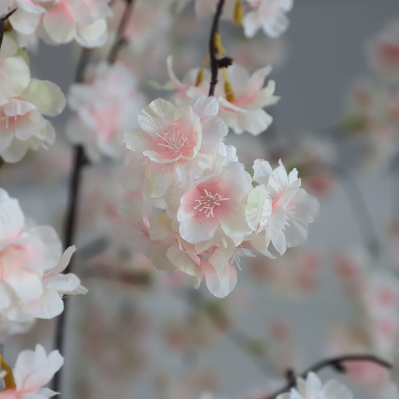 110″ Artificial Cherry Blossom Tree in Pot for Indoor Outdoor Use