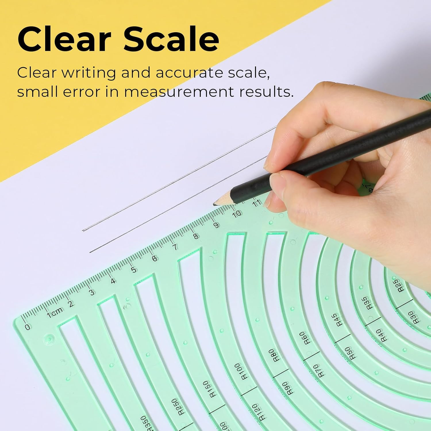 Circle Template for Drawing Drafting, Geometric Stencils for Painting Circle/Geo