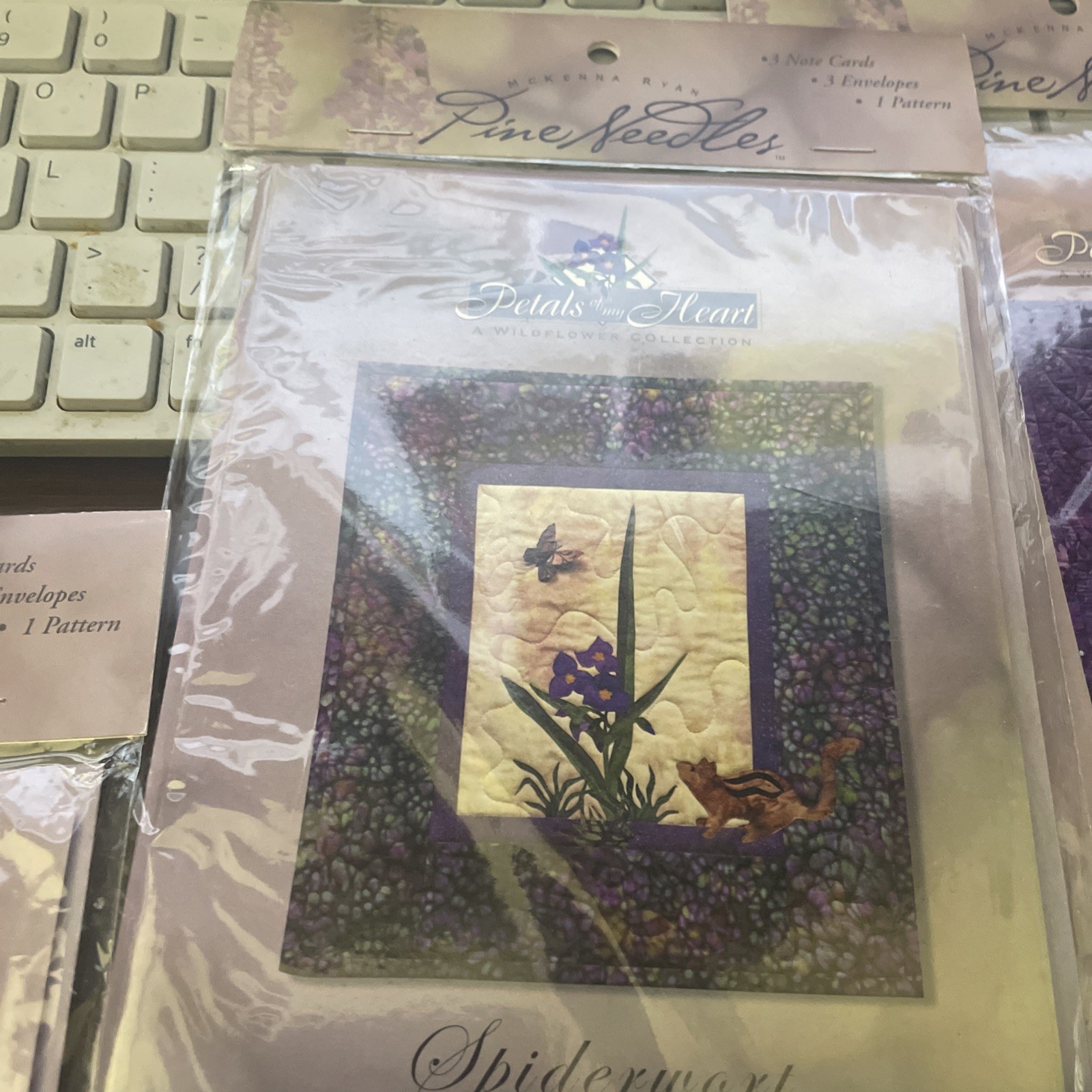 PINE NEEDLES PETALS OF MY HEART LOT QUILT PATTERNS SEALED MCKENNA RYAN
