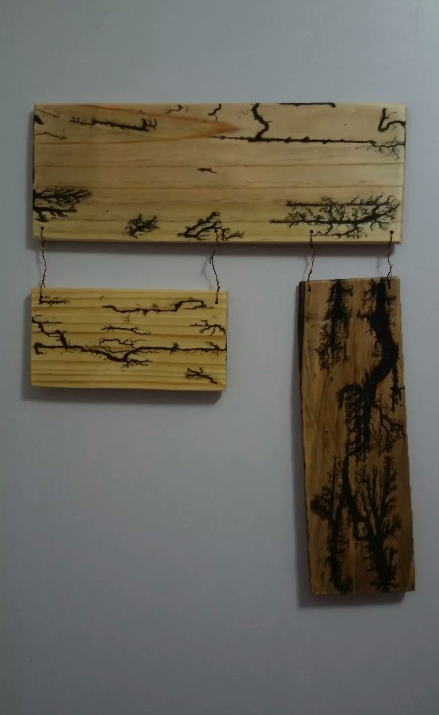 Modern Wood Oriental Yoga Zen Art Decoration Original Natural 100%Reclaimed Wood